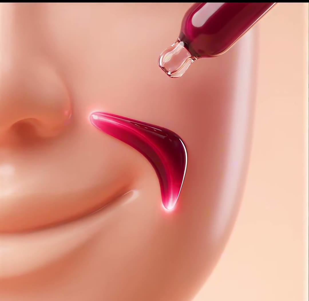 The opening shot in my video is a 3D animation, not my face. I want to say (medicube EGF NAD+ Firming Serum, Aerely Chacón)