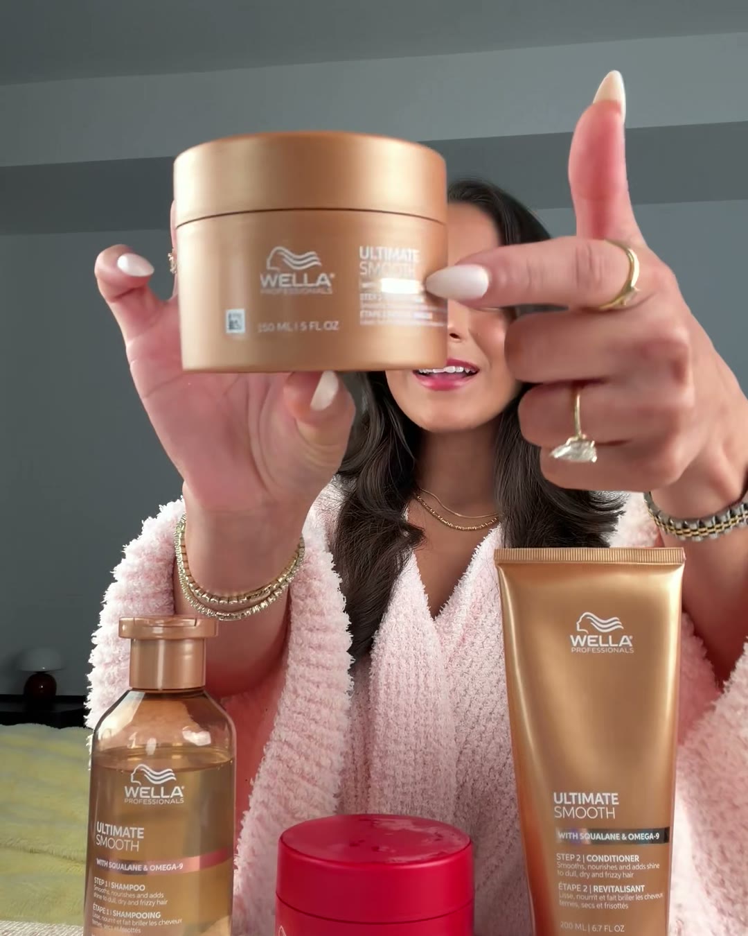 The Ultimate Smooth Intense Mask. This is my once a (Wella Professionals ULTIMATE SMOOTH Shampoo 8.45 oz, Aerely Chacón)