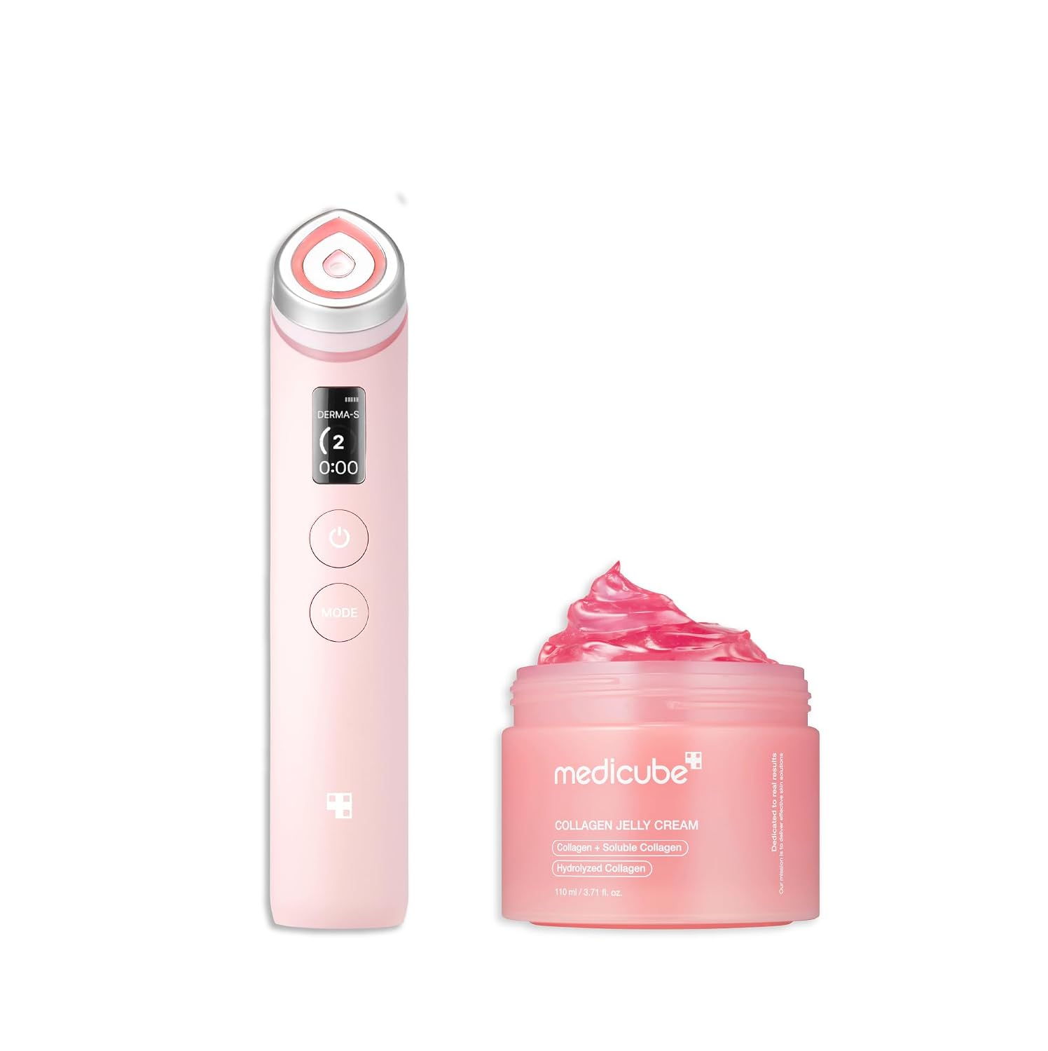 medicube Booster Pro + Collagen Cream Set