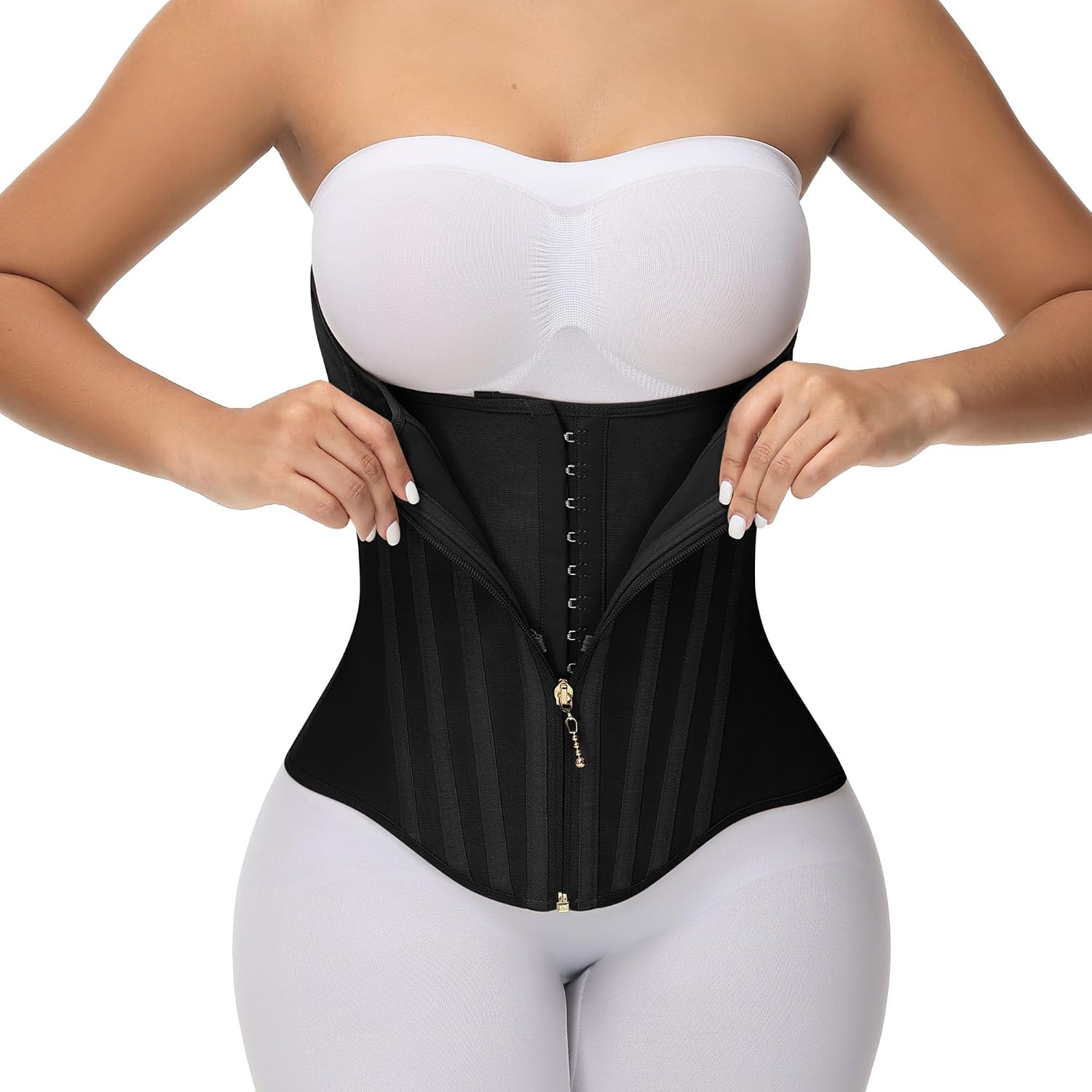SHAPSHE Waist Trainer for Women Tummy Control Faja Body Shaper