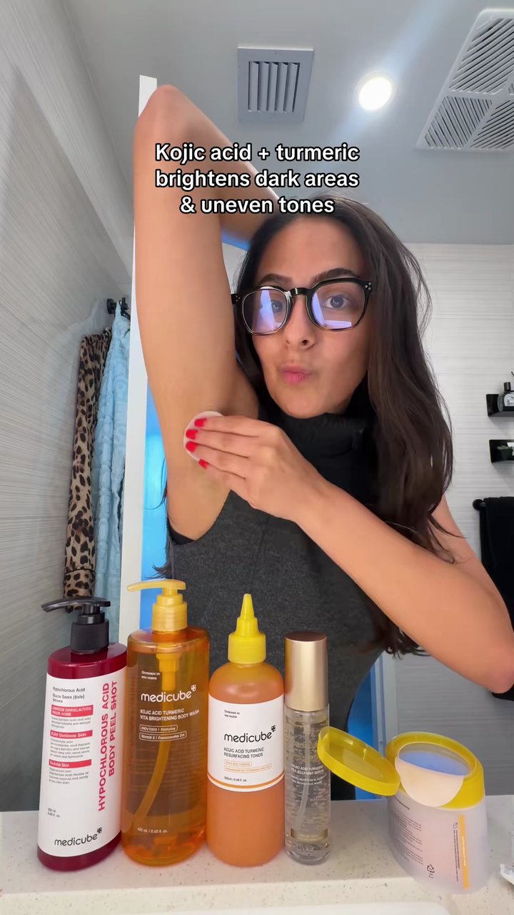 Body care for dark spots that actually faded (Aerely Chacón review)